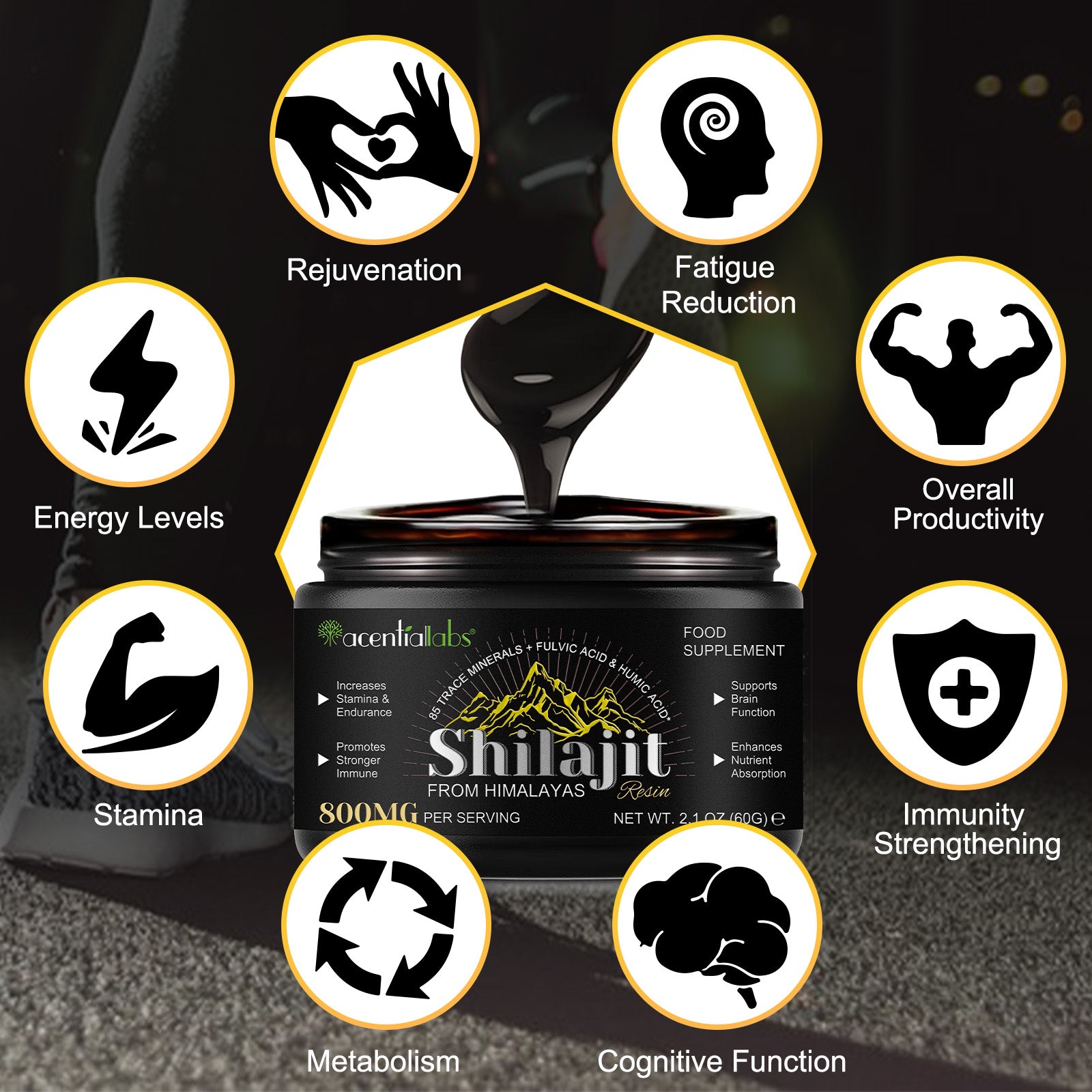 Shilajit Resin