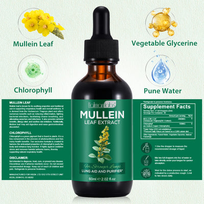 Mullein Leaf Extract - Lung & Airway Detox