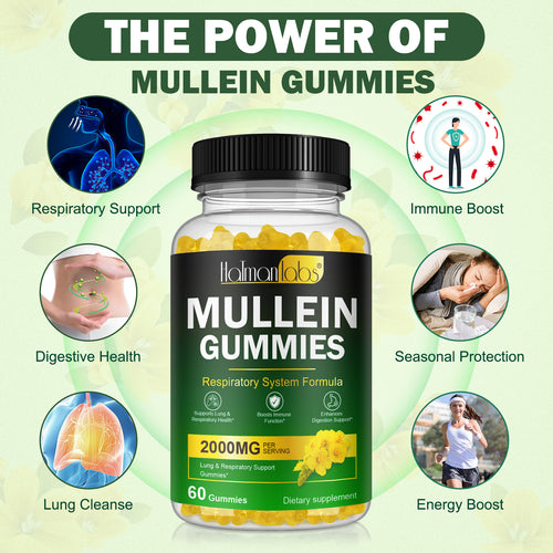 Mullein Gummies - Lung & Airway Detox